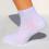 Sneaker-Socken weiß Größe 31, 32, 33, 34