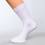 weisse Blickdichte Business Socken Größe 42, 43, 44