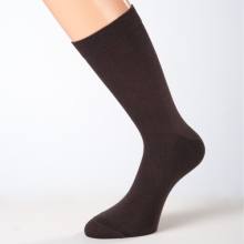 Socken dunkelbraun Baumwolle